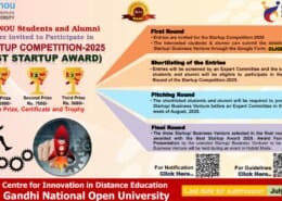 IGNOU Best Startup Award-2025: Complete Guide