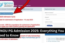 IGNOU PG Admission 2025: Everything You Need to Know