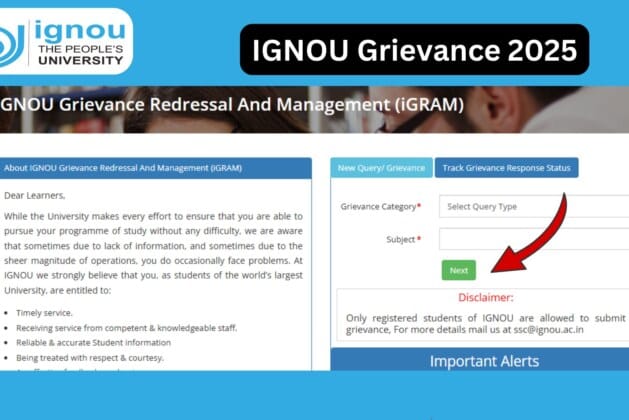 IGNOU Grievance 2025: Complete Guide for Students