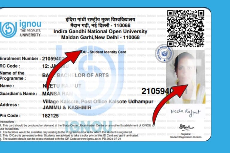 IGNOU ID Card Download 2025 – Everything You Need to Know