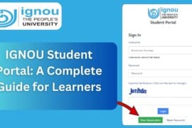 IGNOU Student Portal: A Complete Guide for Learners
