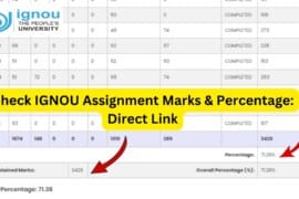 IGNOU Assignment Marks: Complete Guide