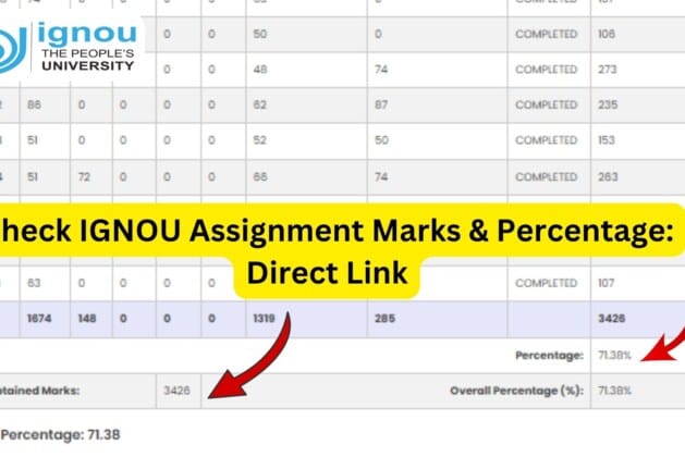 IGNOU Assignment Marks: Complete Guide