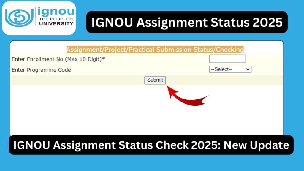 IGNOU Assignment Status Check 2025: A Complete Guide for Students
