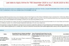 IGNOU Exam Form December 2025: Complete Guide for Students