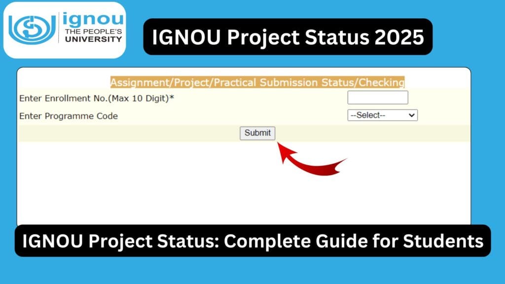 IGNOU Project Status: Complete Guide for Students 1 IGNOU Project Status: Complete Guide for Students