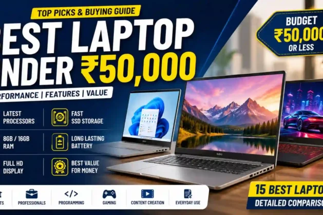 Best Laptop Under 50000 in India (2026): Top Budget Laptops for Students, Professionals, Gaming & Everyday Use